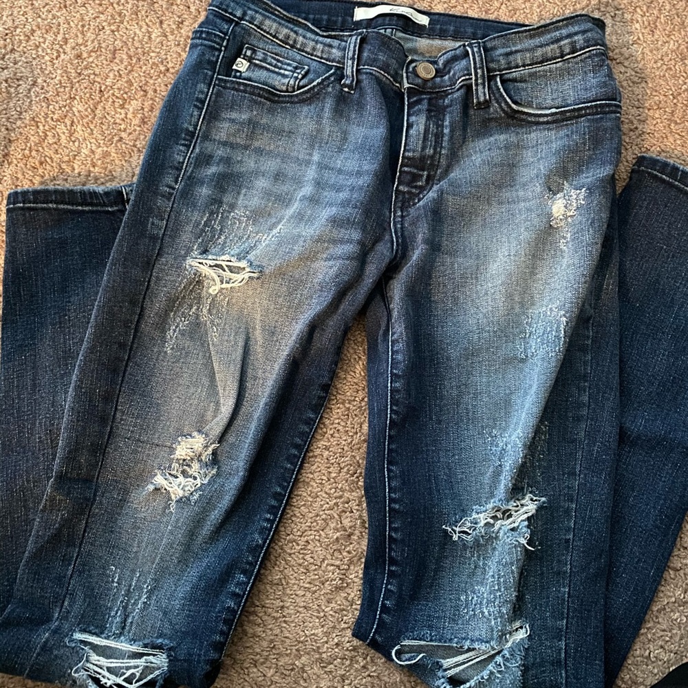 KanCan Distressed Skinny Jeans